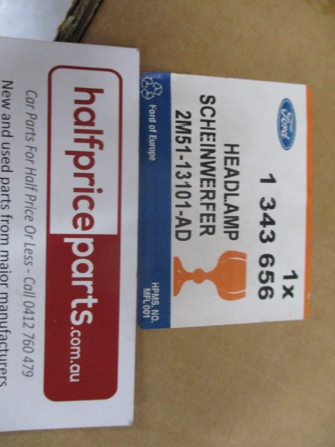 Ford Focus LR Genuine Left Hand Front Head Light (Passenger) New Part