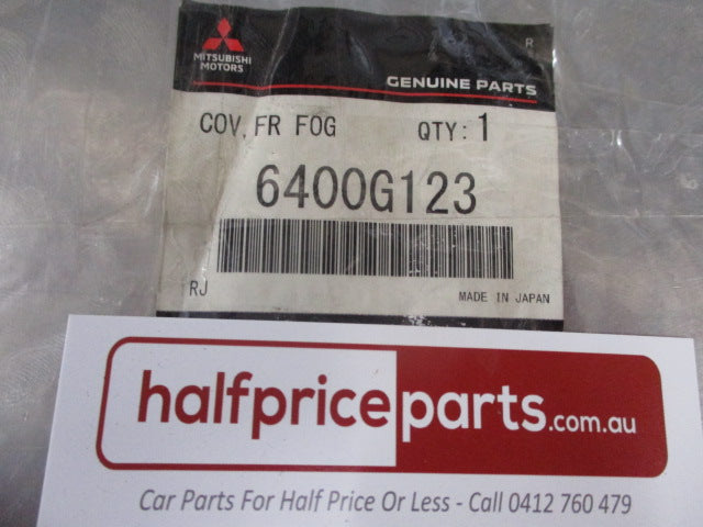 Mitsubishi Pajero Genuine Left Hand Front Fog Light Garnish New Part