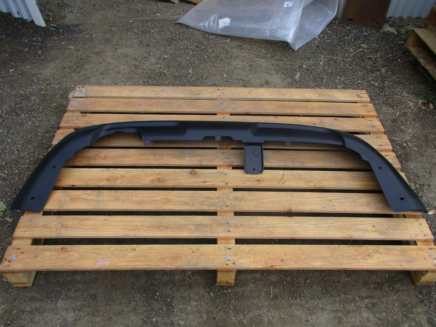 Citroen C5 Genuine Rear Bumper Lower Spoiler With Sensor Holes New Part