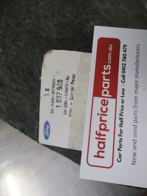 Ford Fiesta Genuine Left Hand Rear Wheelhouse Lining New Part