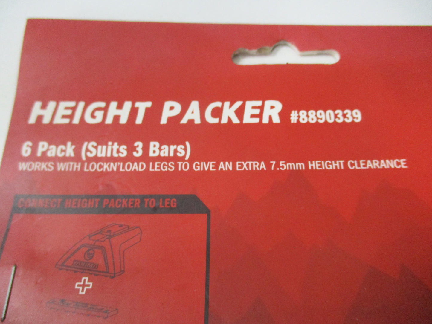 Yakima LNL Roof Rack Clearance Kits 6 Pack New