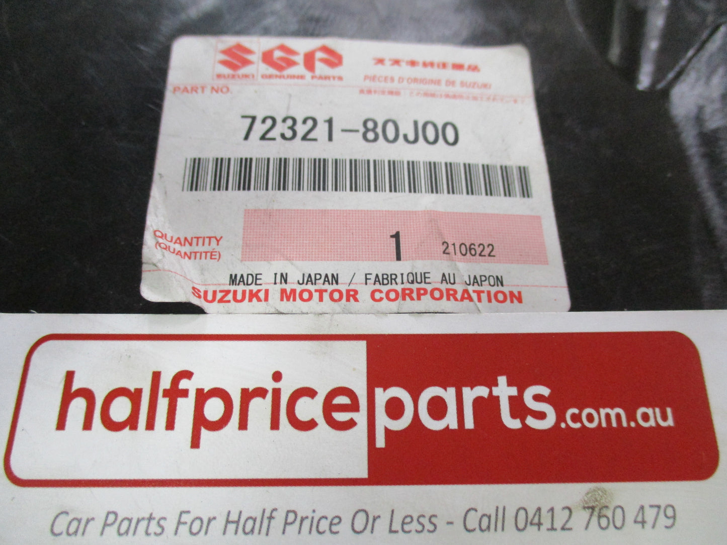 Suzuki SX4 Genuine Front Right Hand Mud Guard Liner New Part