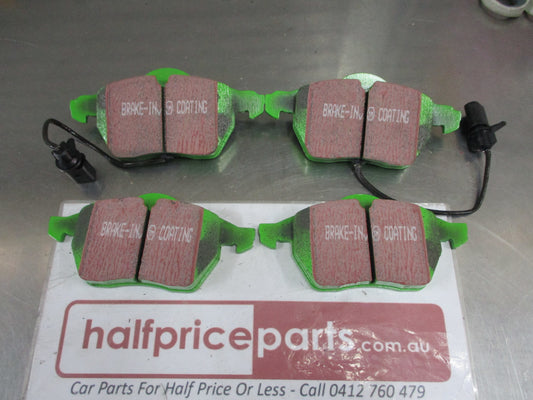EBC Front Greenstuff Disc Brake Pad Set Suits Audi A4/A6/Skoda Superb/VW Passat New Part