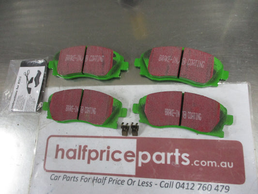 EBC Front Greenstuff Disc Brake Pad Set Suits Holden Barina New Part