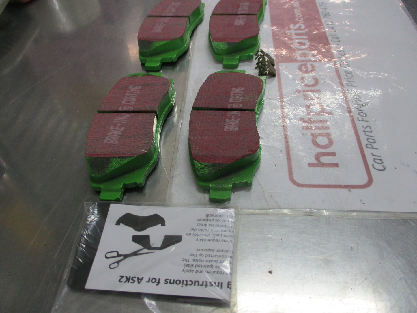 EBC Front Greenstuff Disc Brake Pad Set Suits Holden Barina New Part