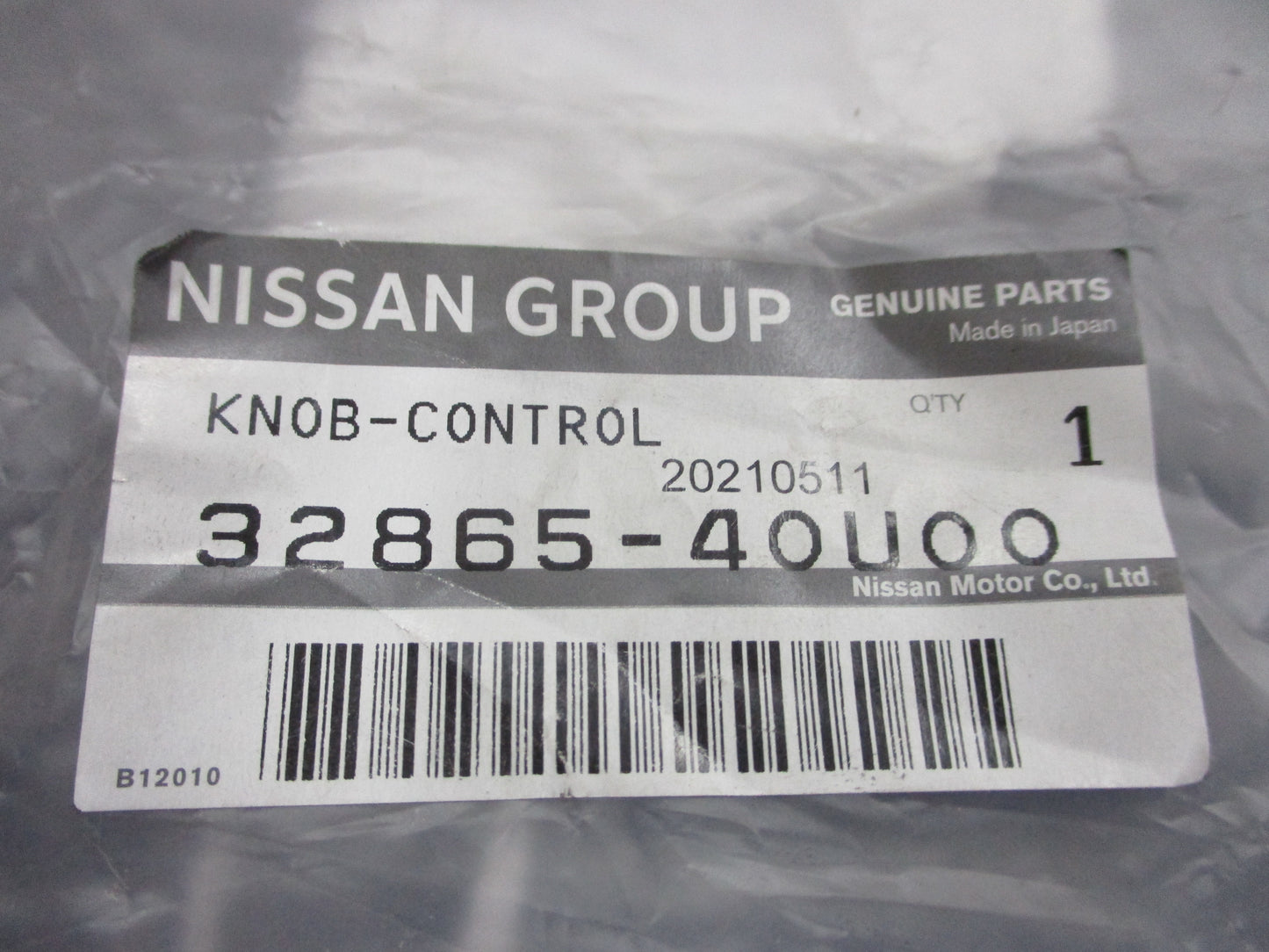 Nissan GU Patrol Series 4 Genuine Gear Knob (Black) Code G New Part