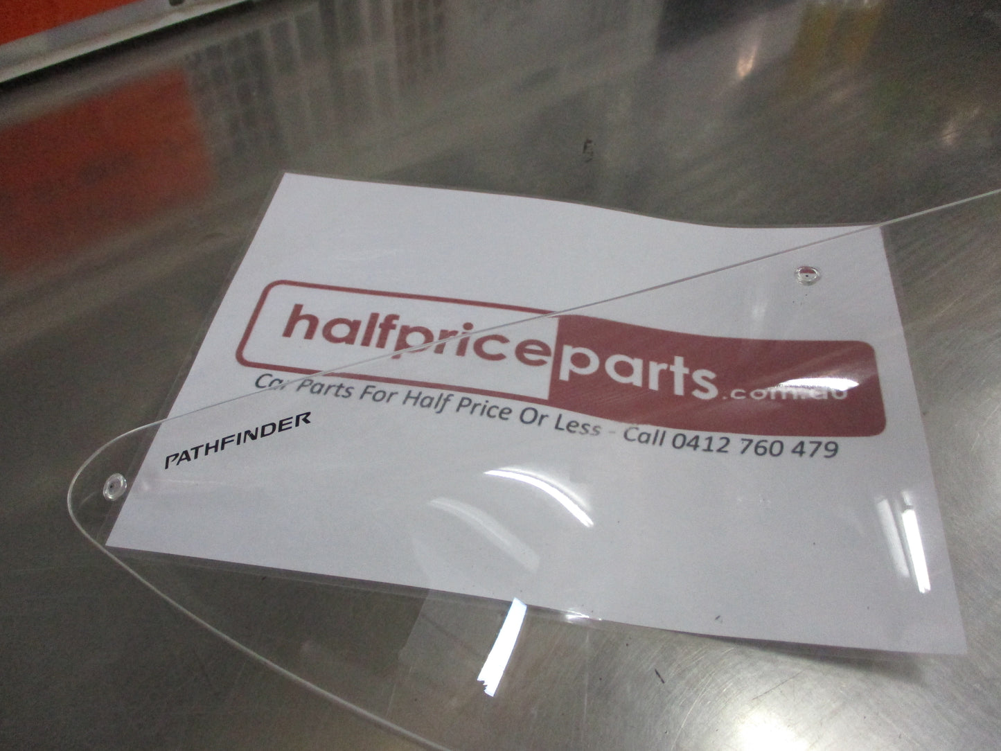 Nissan R52 Pathfinder Genuine Set Of Front Head Light Protectors Kit New Part