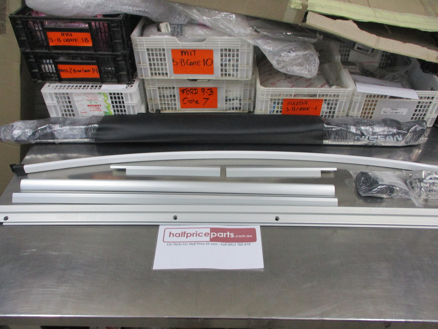 Nissan Navara Extra Cab D23 NP300 Genuine Tonneau Cover Suits Sports Bar New Part
