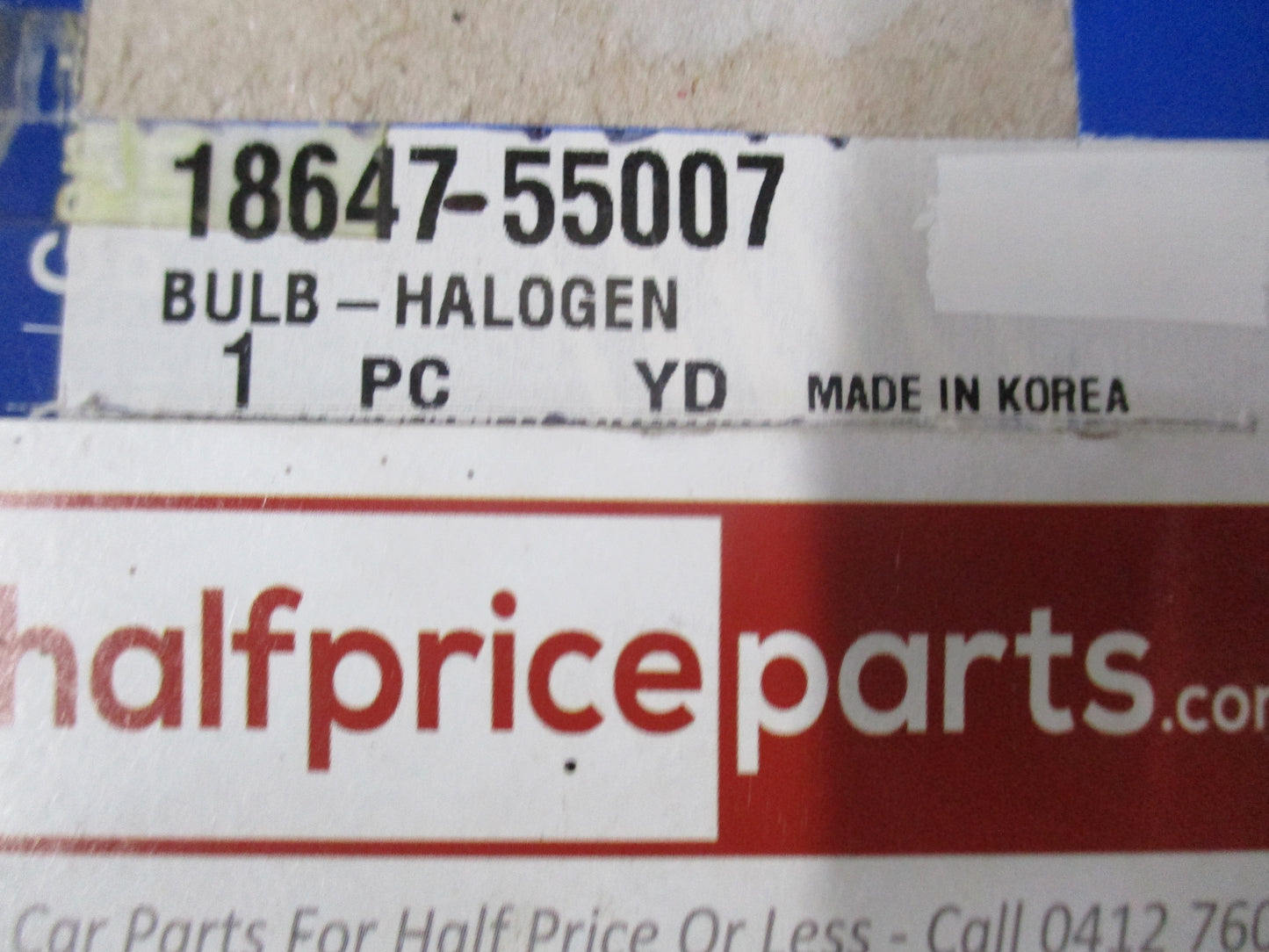 Hyundai Various Models Genuine Halogen Headlight Bulb New Part