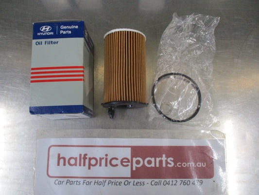Hyundai Santa Fe/Kia Sorento Genuine Oil Filter Element New Part