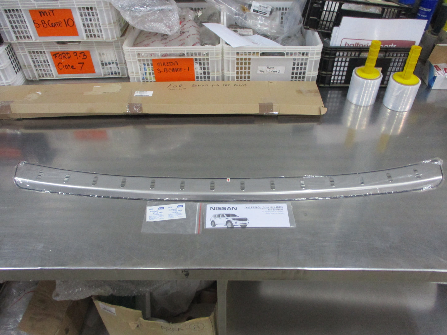Nissan Y62 Patrol Series 1-4 Genuine Rear Door Scuff Plate New Part