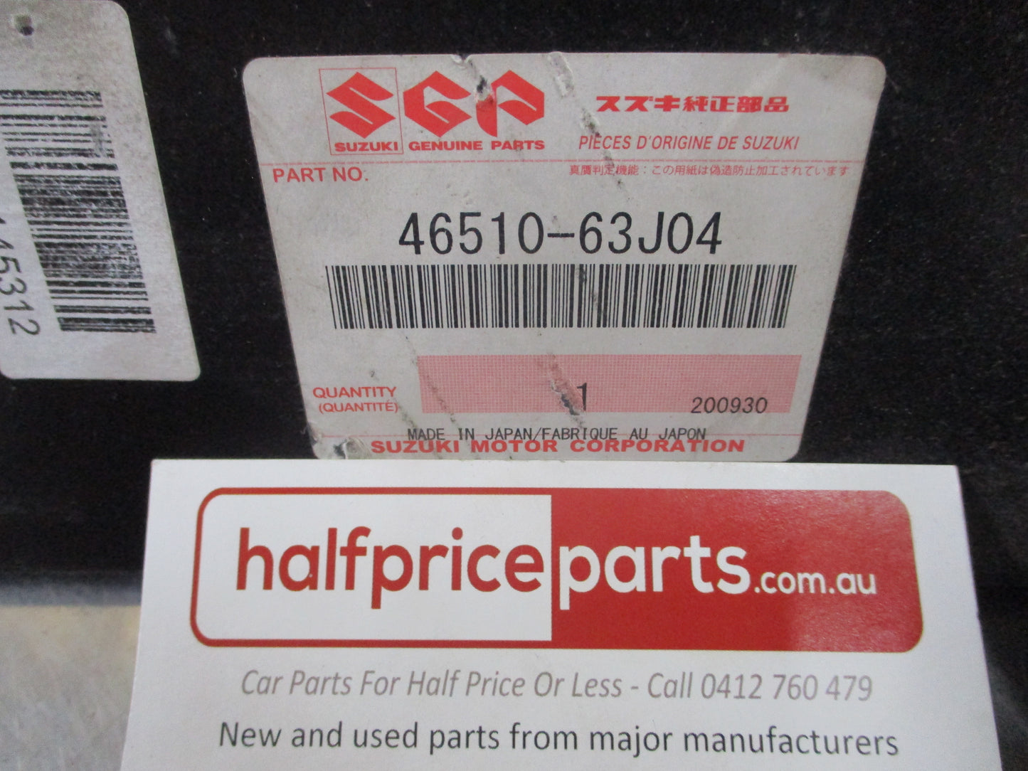 Suzuki Swift RS413 Genuine Rear Axel Assembly New Part