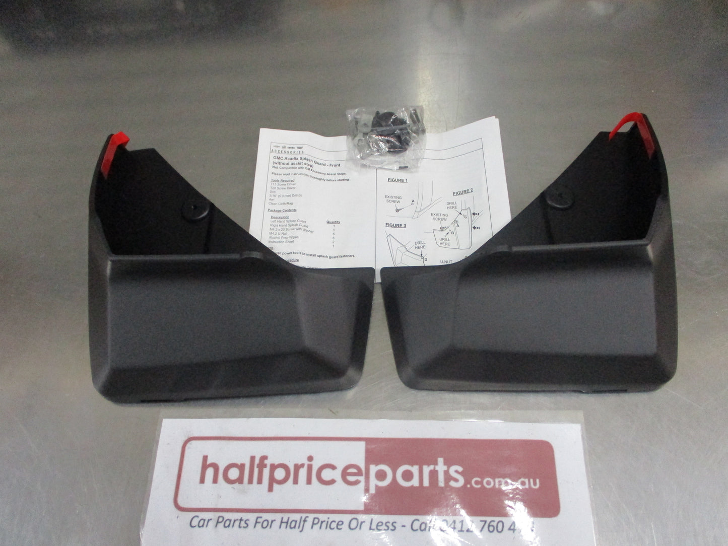 Holden Acadia Genuine Front Mud Flap Set New Part