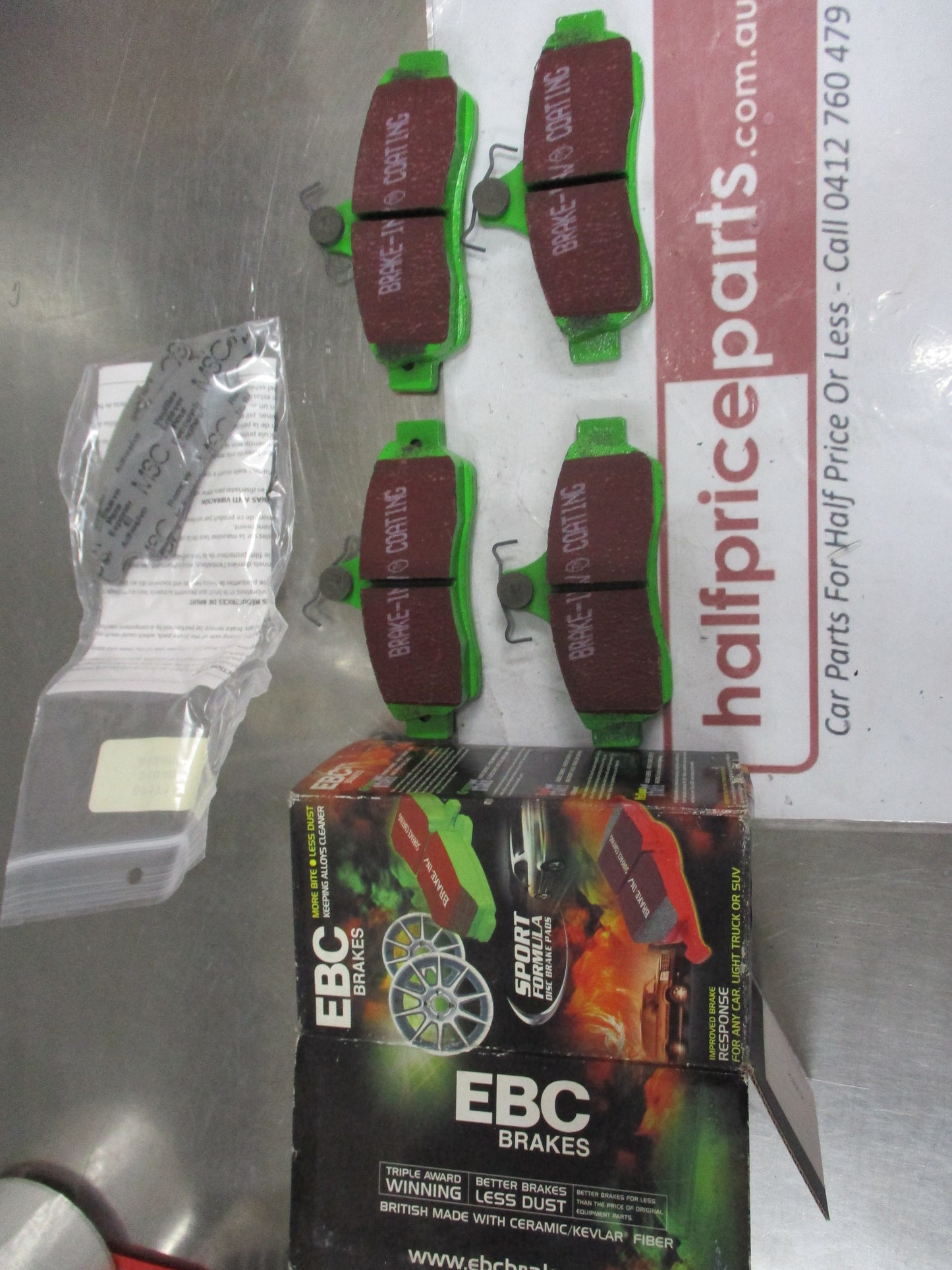 EBC Greenstuff Rear Disc Brake Pad Set Suits Holen HSV-Monaro New Part