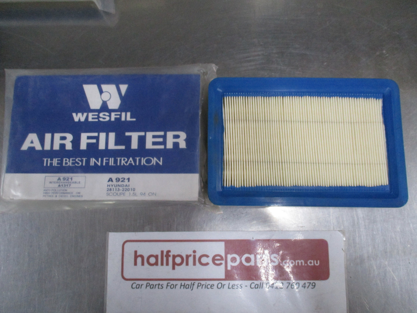 Wesfil Air Filter Suits Hyundai S-Coupe 1.5L New Part