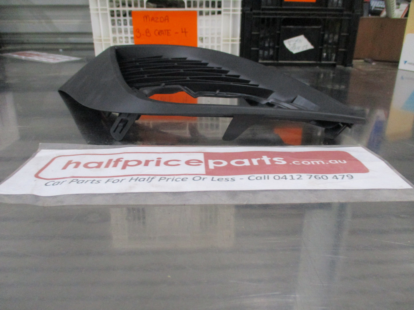 Mazda 3 Genuine Front Bumper Right Hand Lamp Bezel Cover New Part