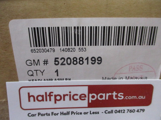 Holden RG Colorado/Trailblazer Genuine Right Hand Headlight Assembly New Part