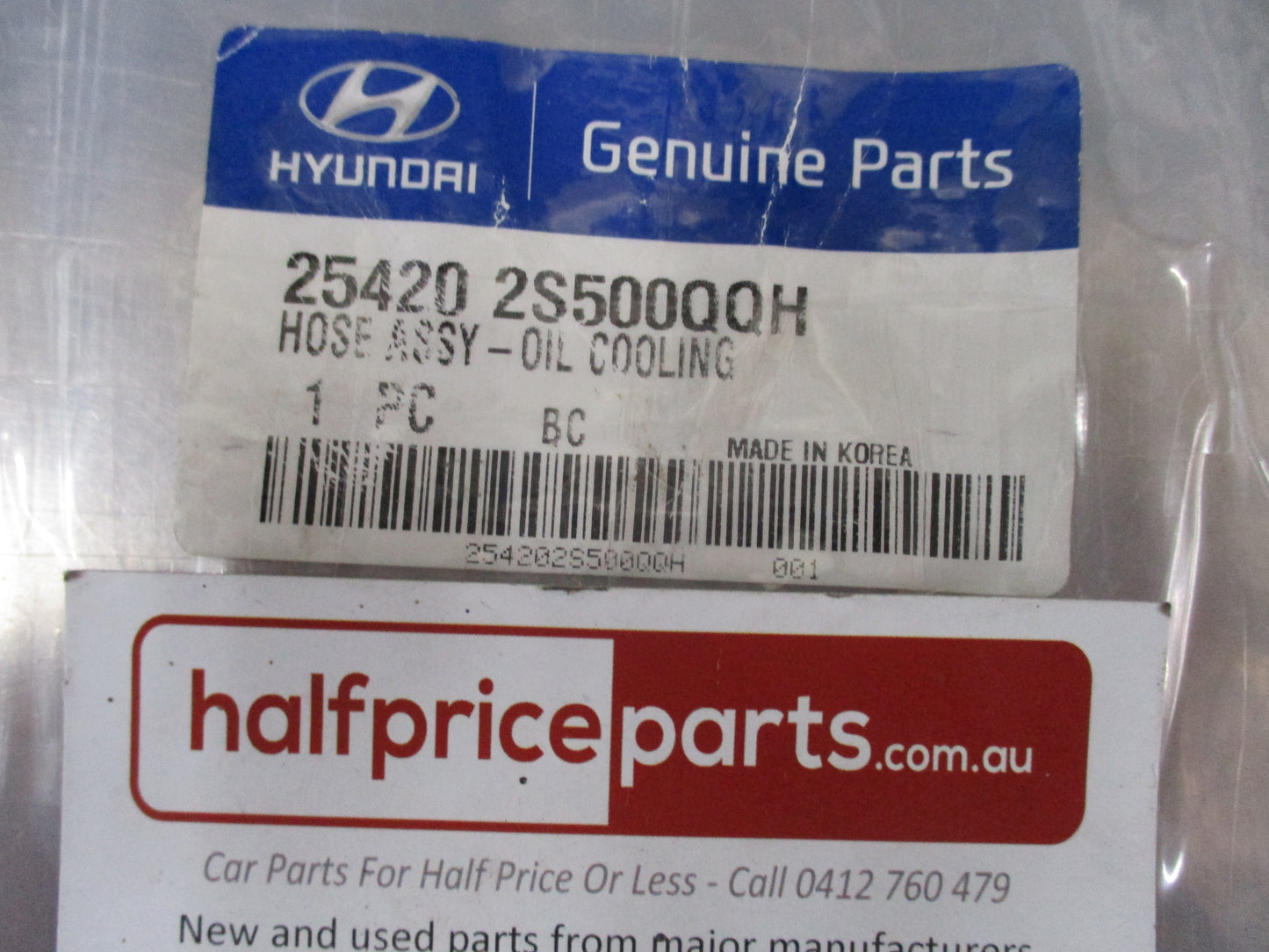 Hyundai Tucson/Kia Sportage Genuine Oil Cooling Pipe Assembly New Part