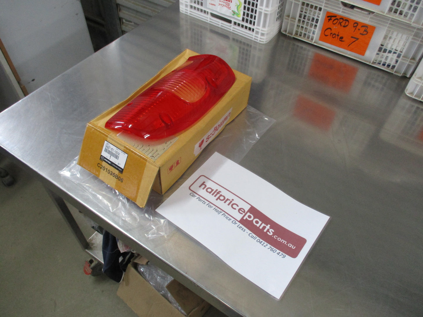 Mazda B2500 Genuine Rear Left (Passengers Side) Tail Light Lens New
