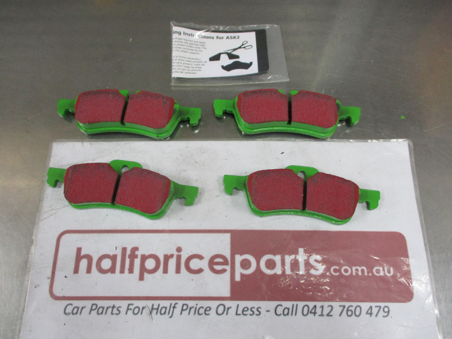 EBC Greenstuff Rear Disc Brake Pad Set Suits Mini R50-R52-R53-R56 New Part