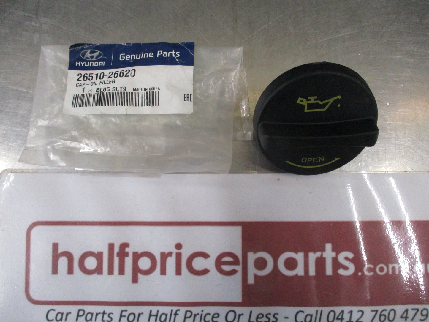 Hyundai/Kia Various Models Genuine Oil Filler Cap And Seal New Part