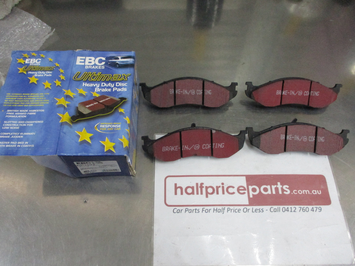 EBC Front Disc Brake Pad Set Suits Jeep Grand Cherokee/Wrangler/Cherokee/Kia Carnival New Part