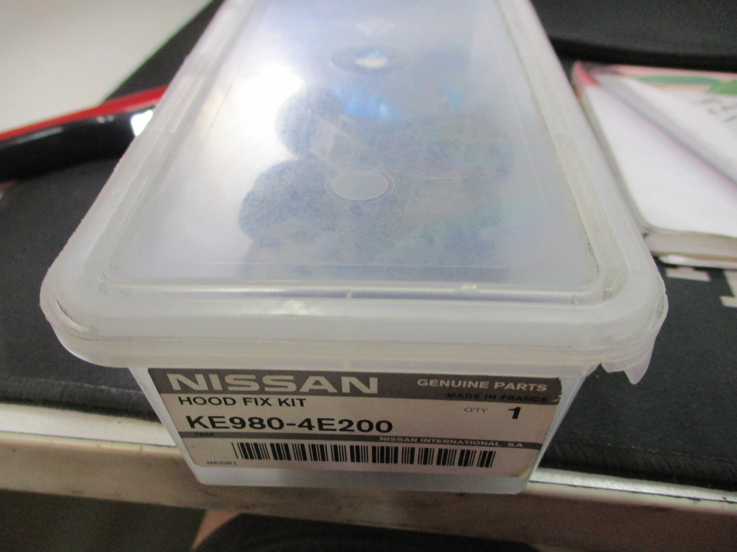 Nissan Qashqai J11 Genuine Under Bonnet Fixing Kit New Part