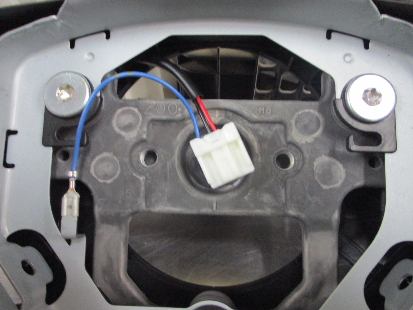 Suzuki Grand Vitara Genuine Steering Wheel With Vol-Radio Controls (Black/Gray) New Part
