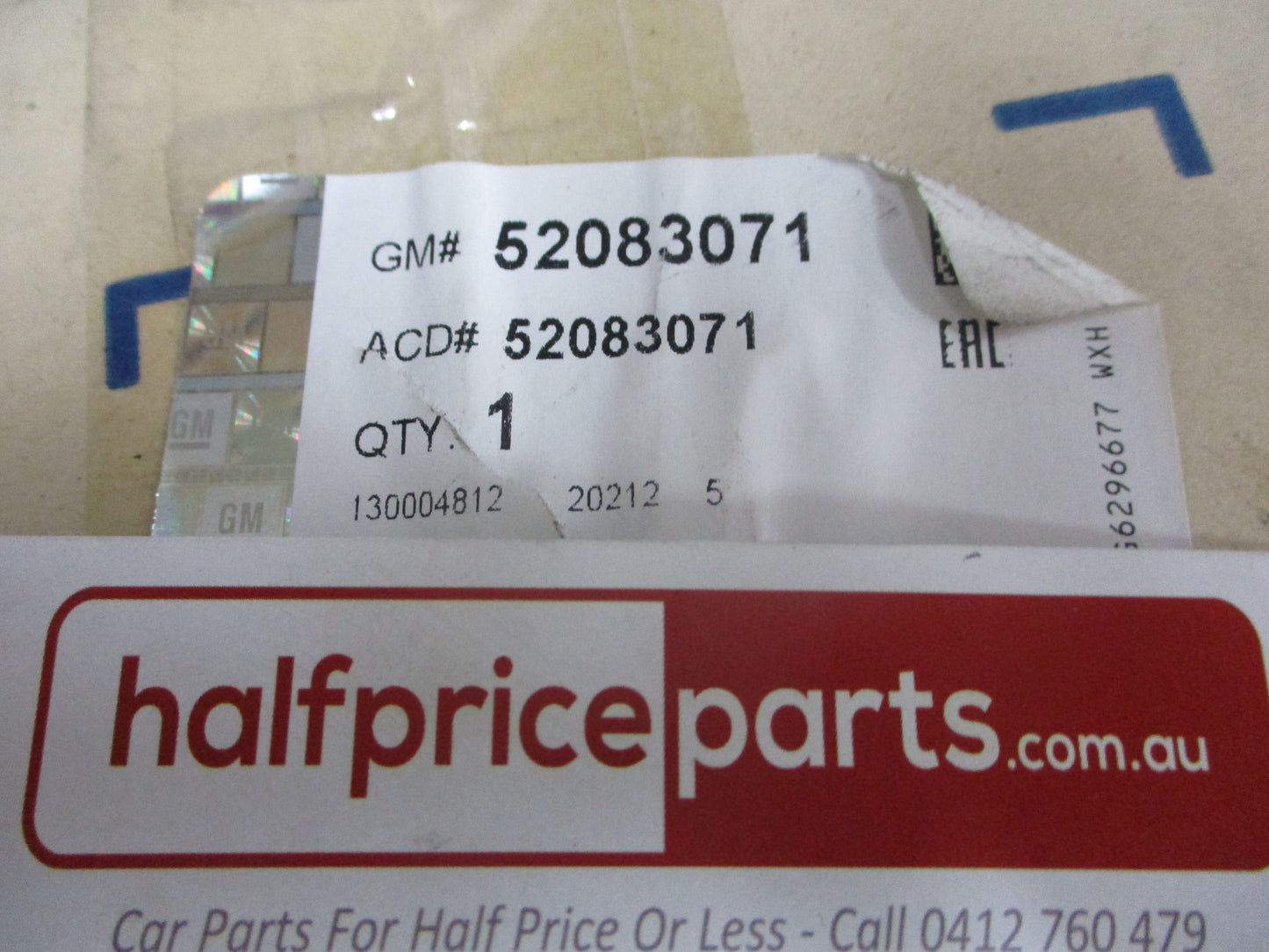 Holden RG Colorado/Trailblazer Genuine Left Hand Front Seat Cushion New Part