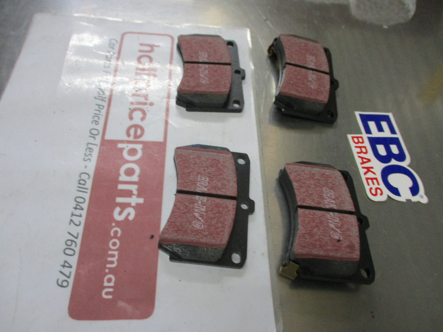 EBC Front Brake Pad Set Suits Kia Rio / Mazda 121/323 New Part