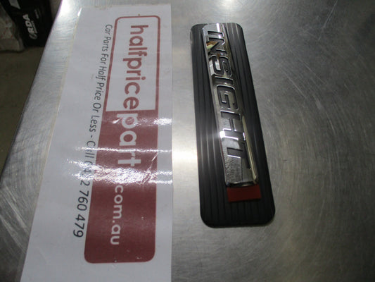 Honda Insight Genuine Rear Nameplate Emblem New Part