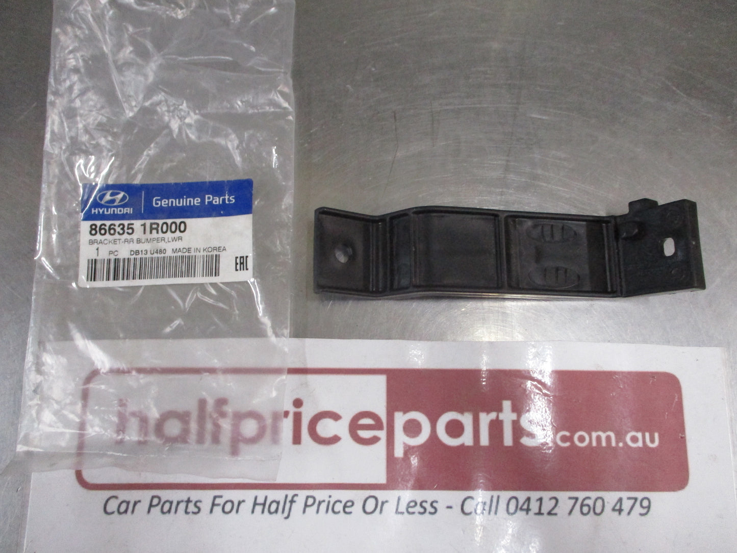 Hyundai Accent Genuine Rear Bumper Lower Bracket New Part
