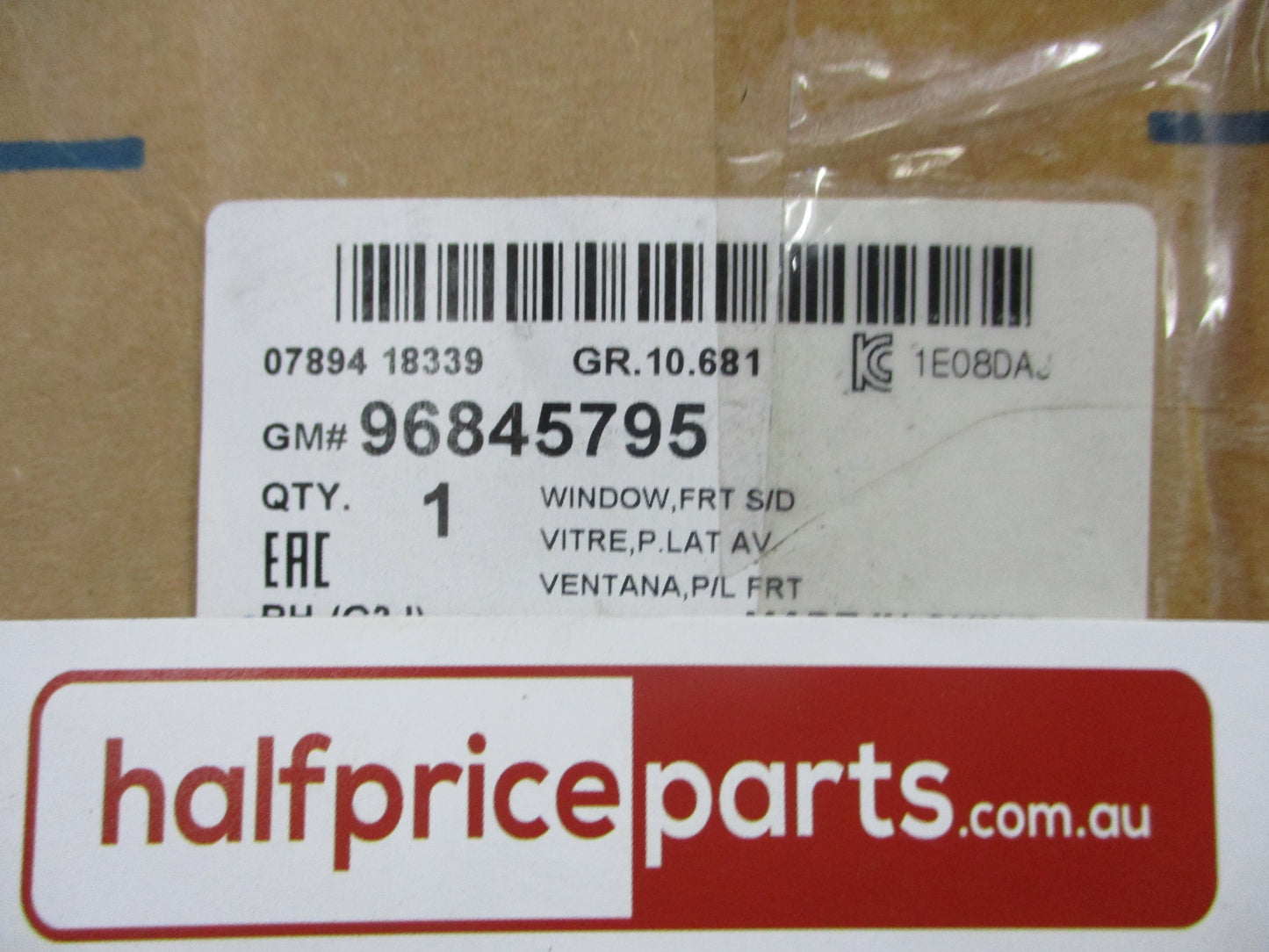 Holden JH/JG Cruze Genuine Drivers Door Glass New Part