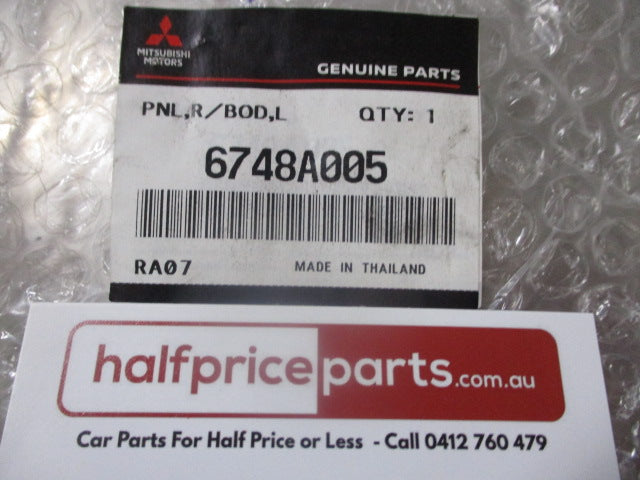 Mitsubishi Triton Genuine Passenger Left Hand Rear Wheel Well Body Panel New Part