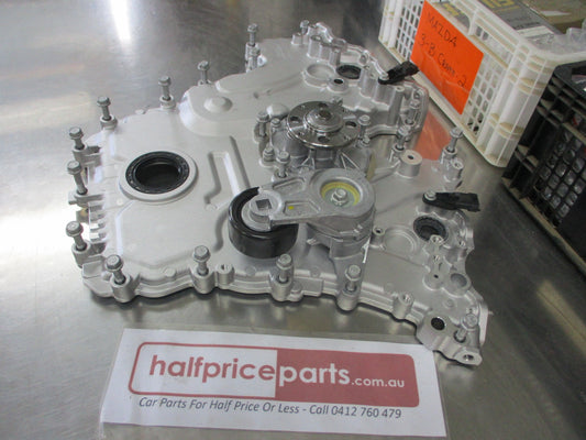 Holden VZ Alloyteck 3.5 Ltr Genuine Front Engine Timing Cover (Water Pump Tenisioer Cam Position Sensers) New Part