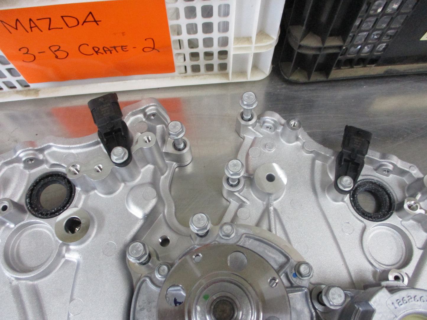 Holden VZ Alloyteck 3.5 Ltr Genuine Front Engine Timing Cover (Water Pump Tenisioer Cam Position Sensers) New Part
