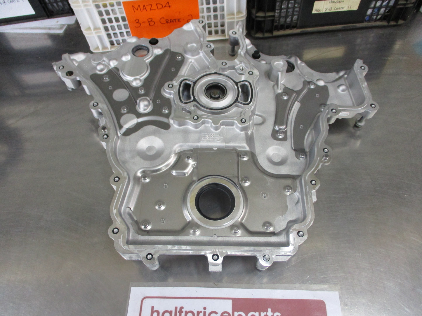 Holden VZ Alloyteck 3.5 Ltr Genuine Front Engine Timing Cover (Water Pump Tenisioer Cam Position Sensers) New Part