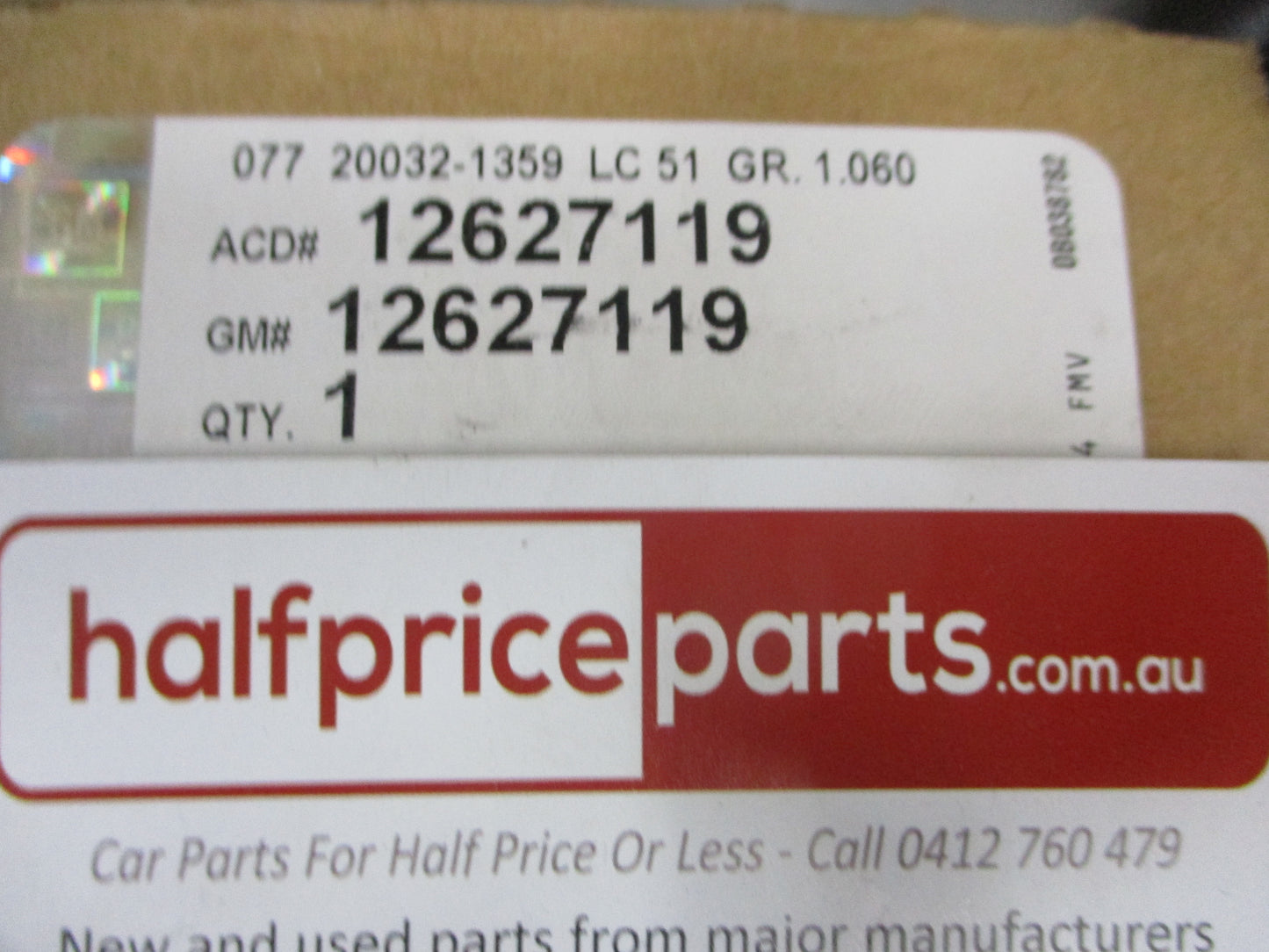 Holden ZB 2.0 Ltr Commodore Genuine Belt Tensioner New Part