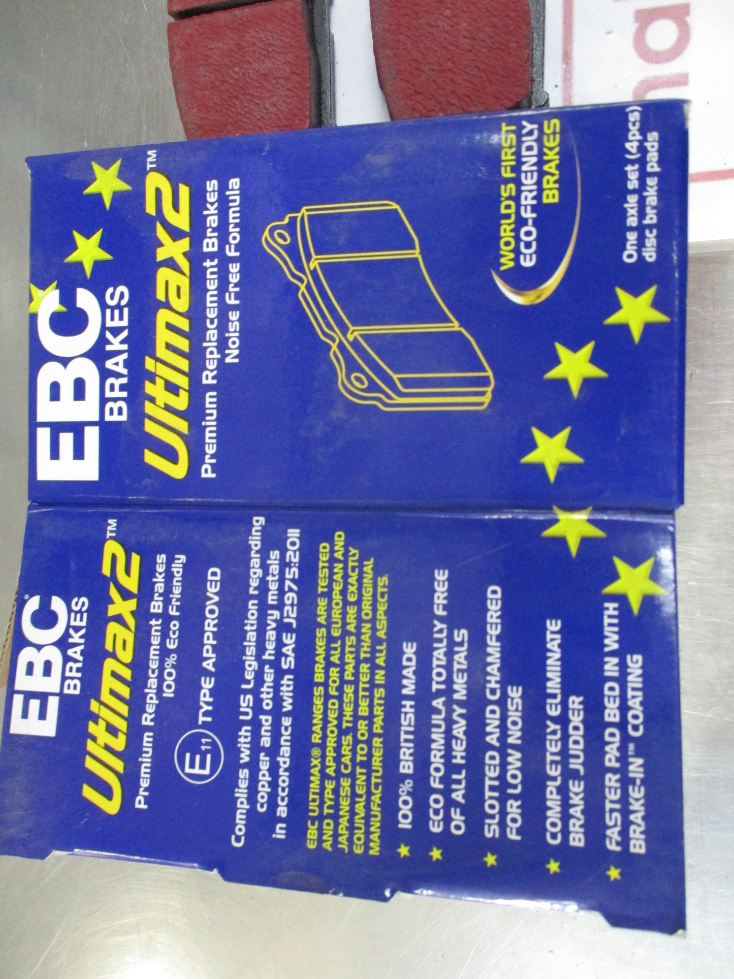 EBC Front Disc Brake Pad Set Suits Toyota Prius/Lexus CT New Part