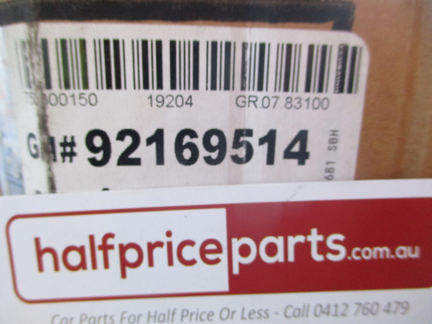 Holden VY-VZ Commodore Genuine Rear Bumper Bar Cover New Part