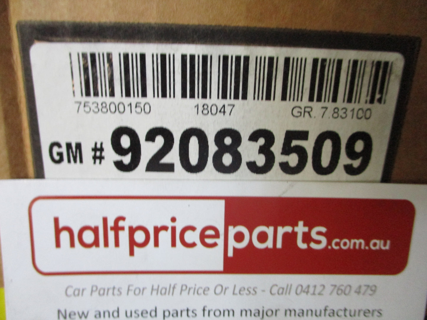 Holden VT S-Pack Genuine Front Bumper Bar Cover (Unpainted) New Part