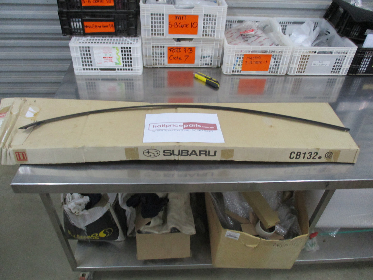Genuine Subaru Forester Passenger Front Upper Door Trim 'Sash' New