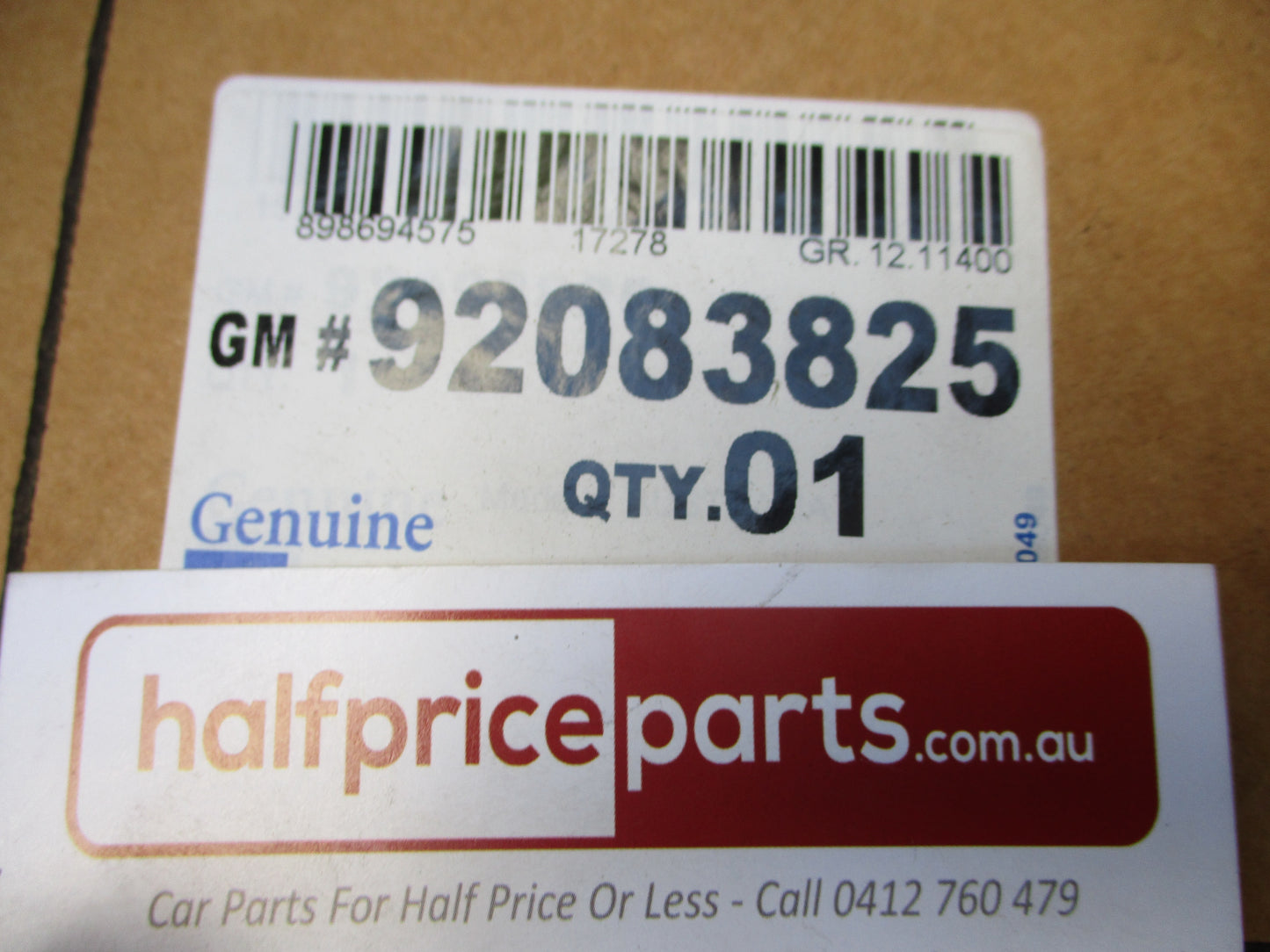 Holden VY Commodore Genuine Front Bumper Bar Cover (Unpainted) New Part