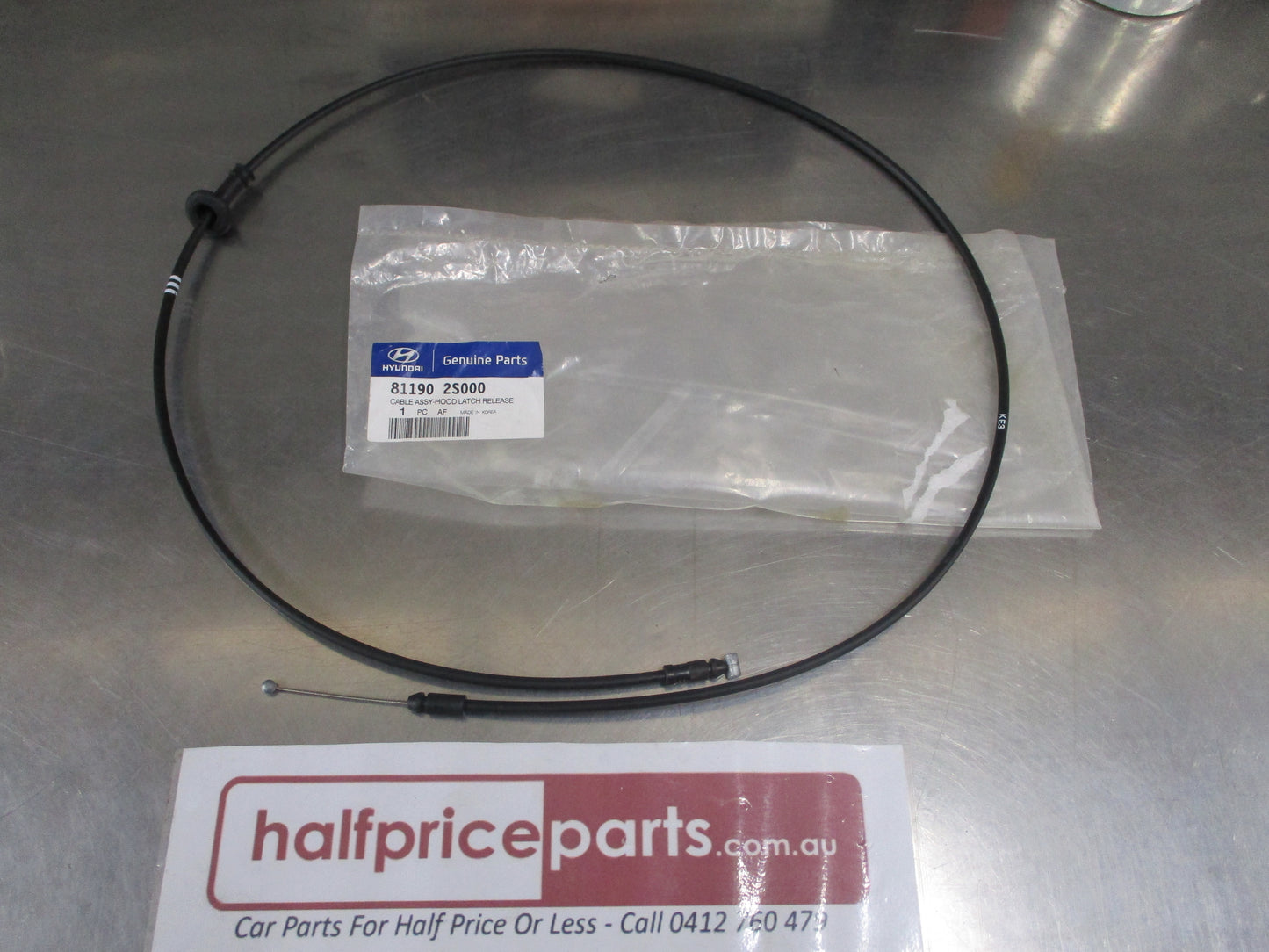 Hyundai Tucson Genuine Bonnet Release Cable Assy New Part