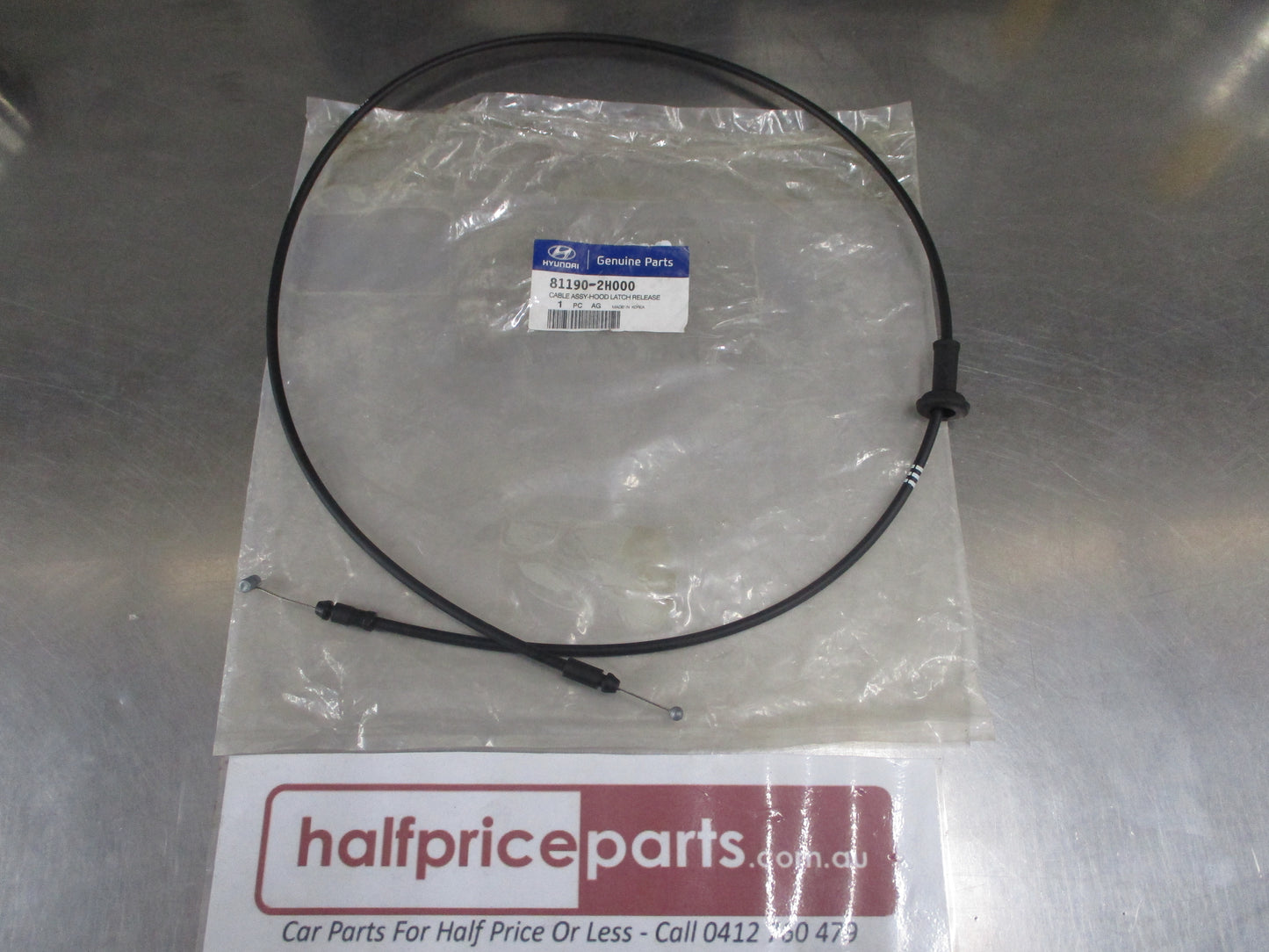 Hyundai Elantra Genuine Hood Latch Release Cable Assy New Part