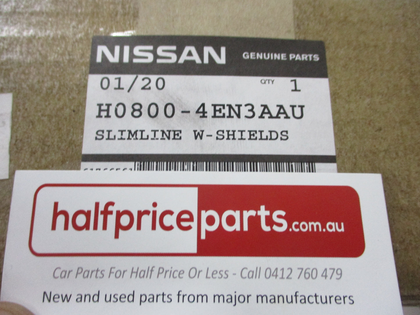 Nissan Qashqai J11 Genuine Slim Line weather shields Set New Part