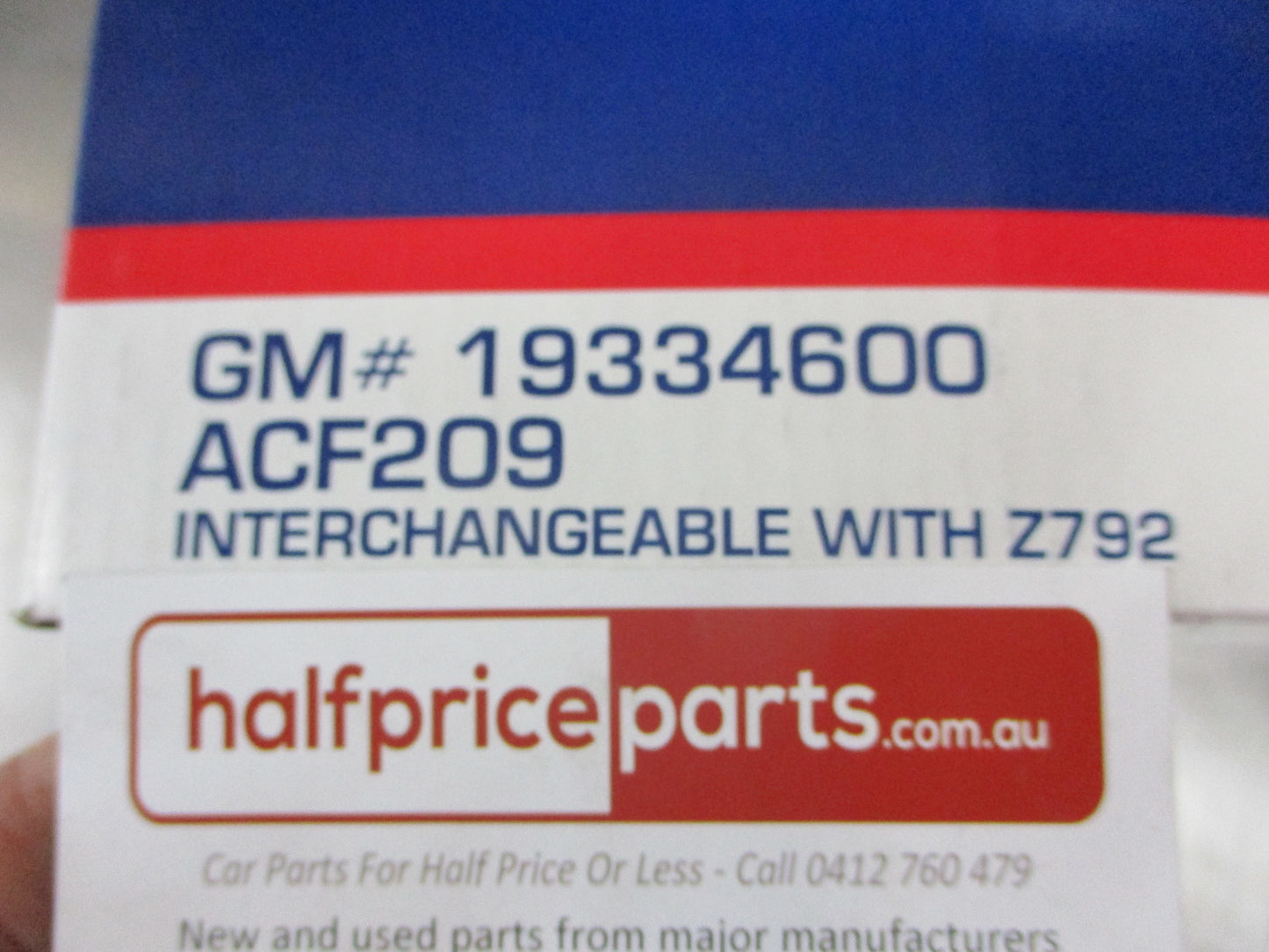 ACDelco Fuel Filter Suits Toyota Rav4 GSA33 2.4 Ltr/3.5Ltr New Part