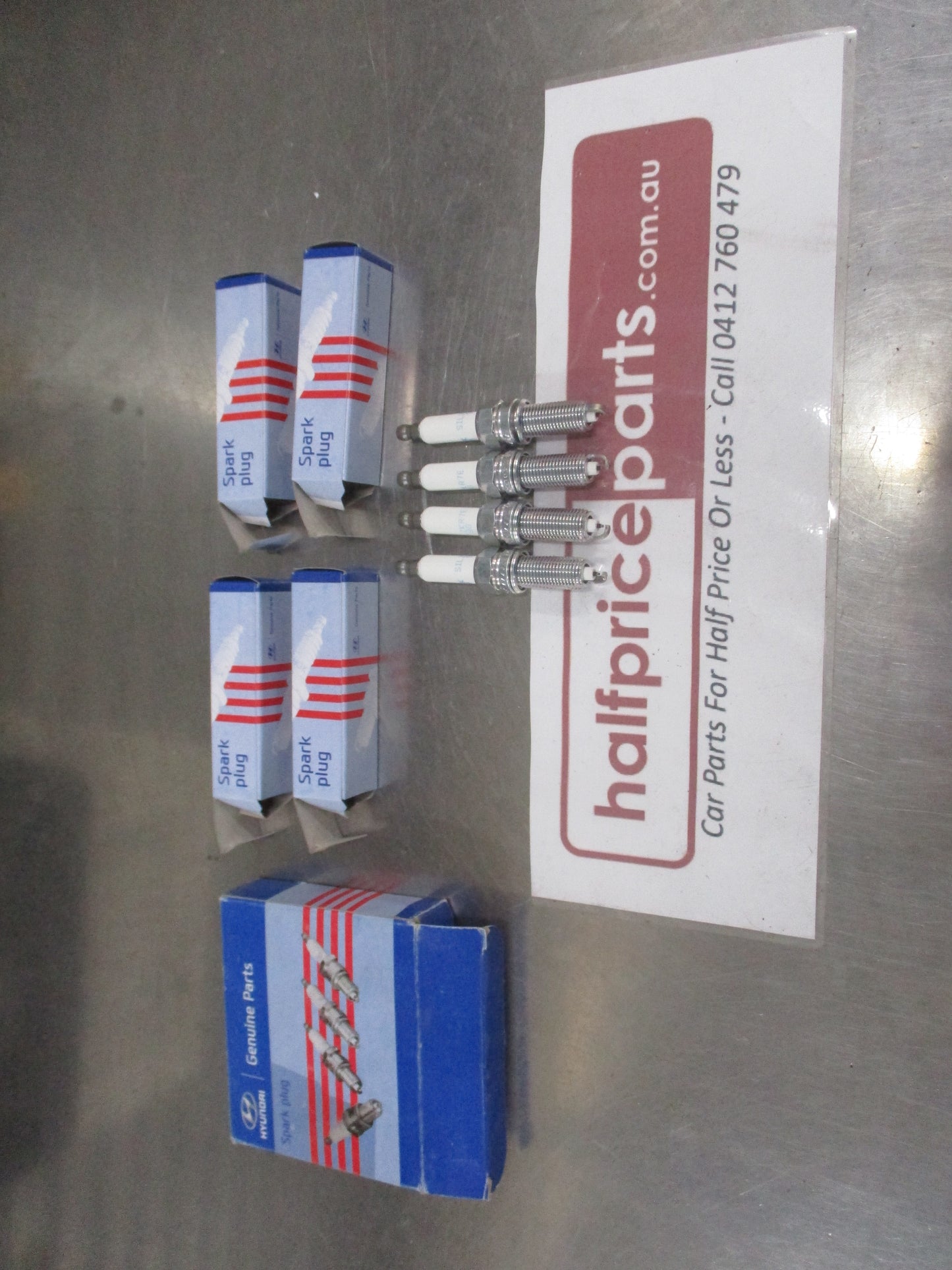 Hyundai Sonata Genuine Spark Plug Set Of 4 New Part