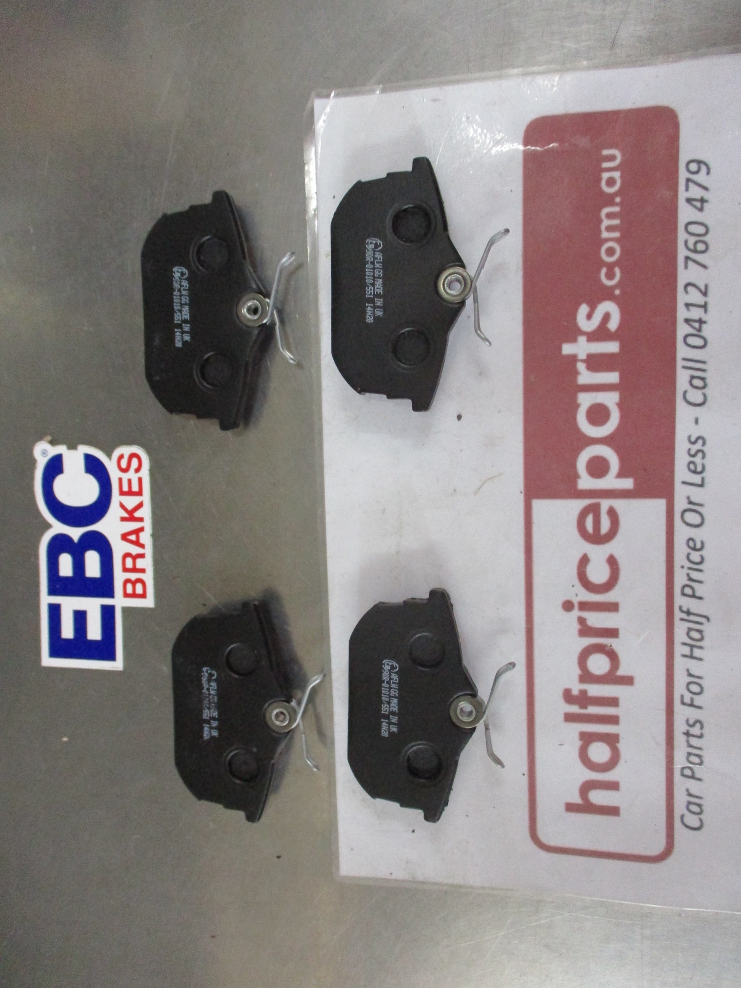 EBC Rear Disc Brake Pad Set Suits Mitsubishi Colt/Volvo S40/V40 New Part