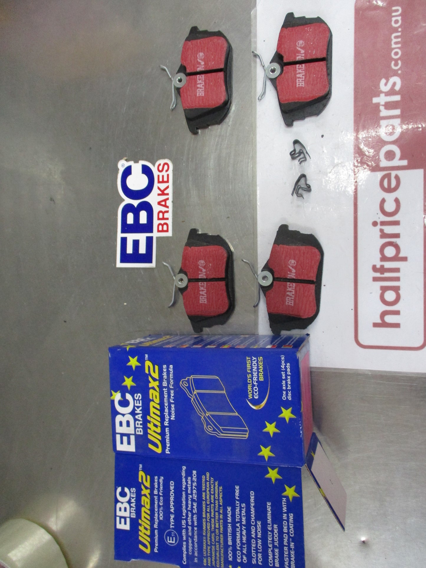 EBC Rear Disc Brake Pad Set Suits Mitsubishi Colt/Volvo S40/V40 New Part